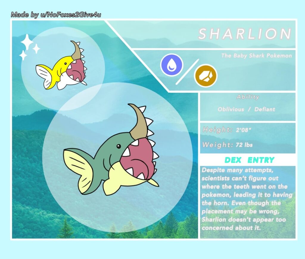 Shark Fakemon! (By me)