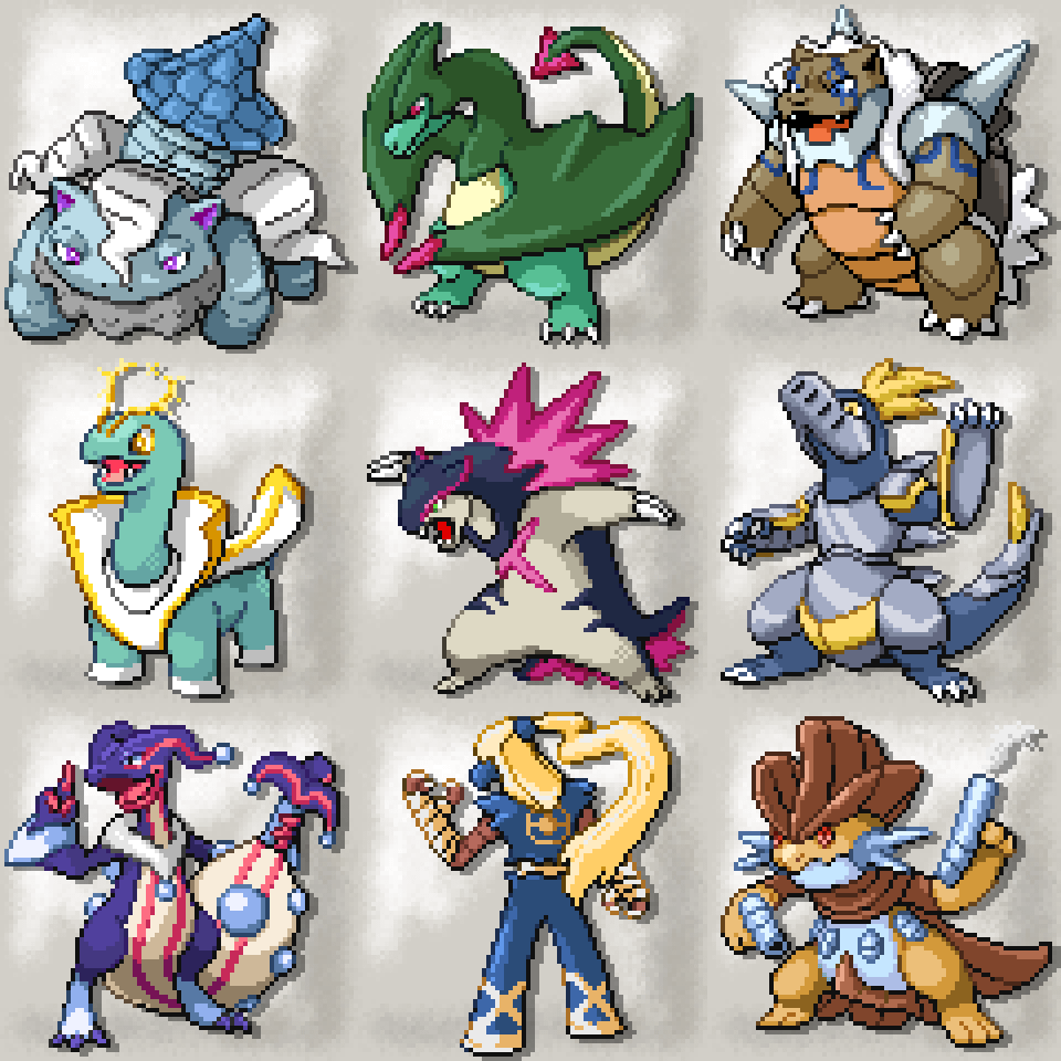 MORE Starters as RPG Archetypes (GUESS which is which)