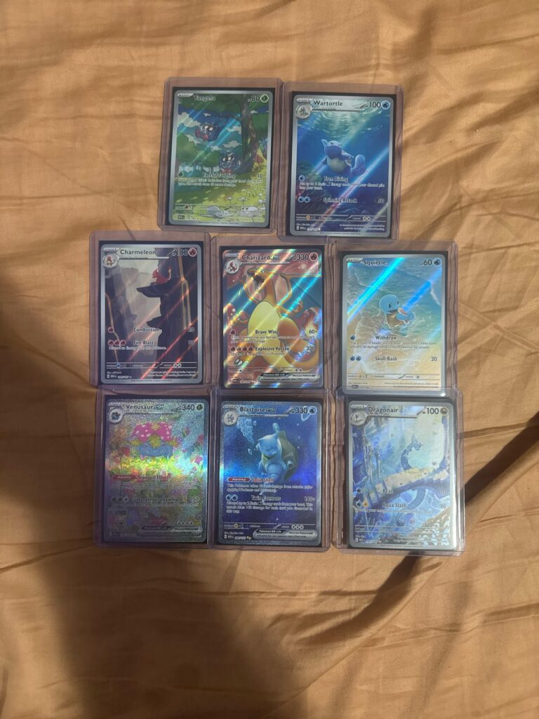 Hits from 7 151 booster bundles