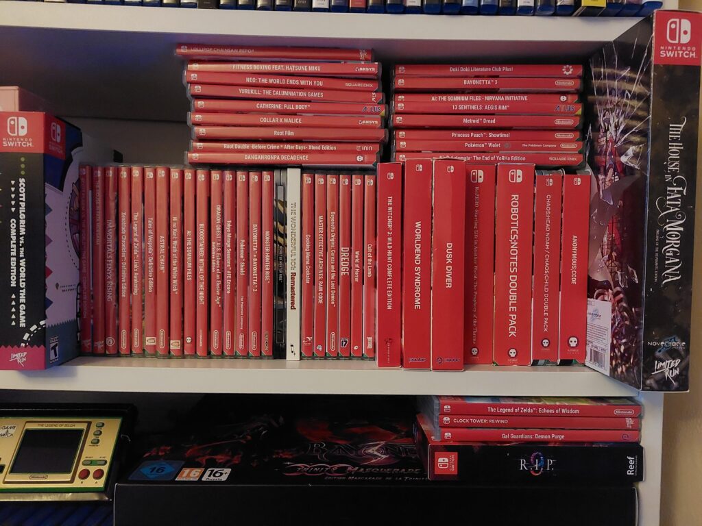 Rate my physical collection - no googly eyes in sight!