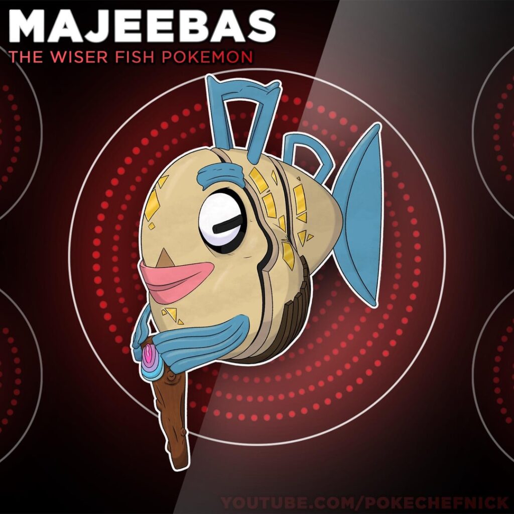 Majeebas - The Wiser Fish Pokemon