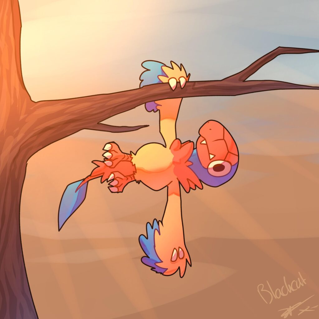 [OC] Back from another long break with daily pokémon. Number 566, Archen
