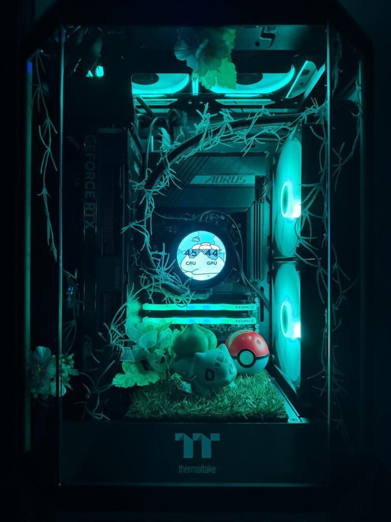 My Baulbasaur themed PC