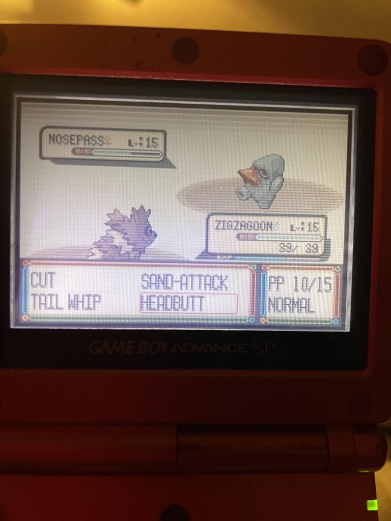 Zigzagoon challenge.