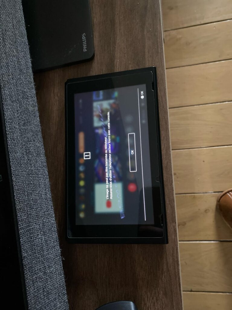 Impossible to transmit Image to TV