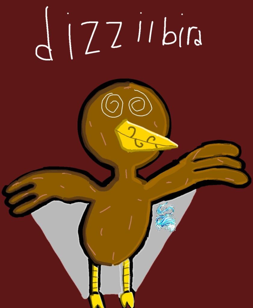 New fakemon dizzilbird