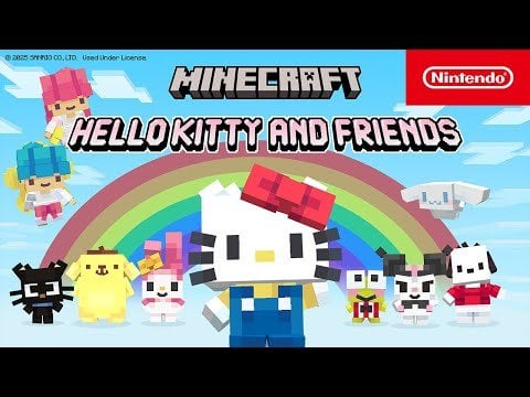 Minecraft – Hello Kitty and Friends DLC – Nintendo Switch