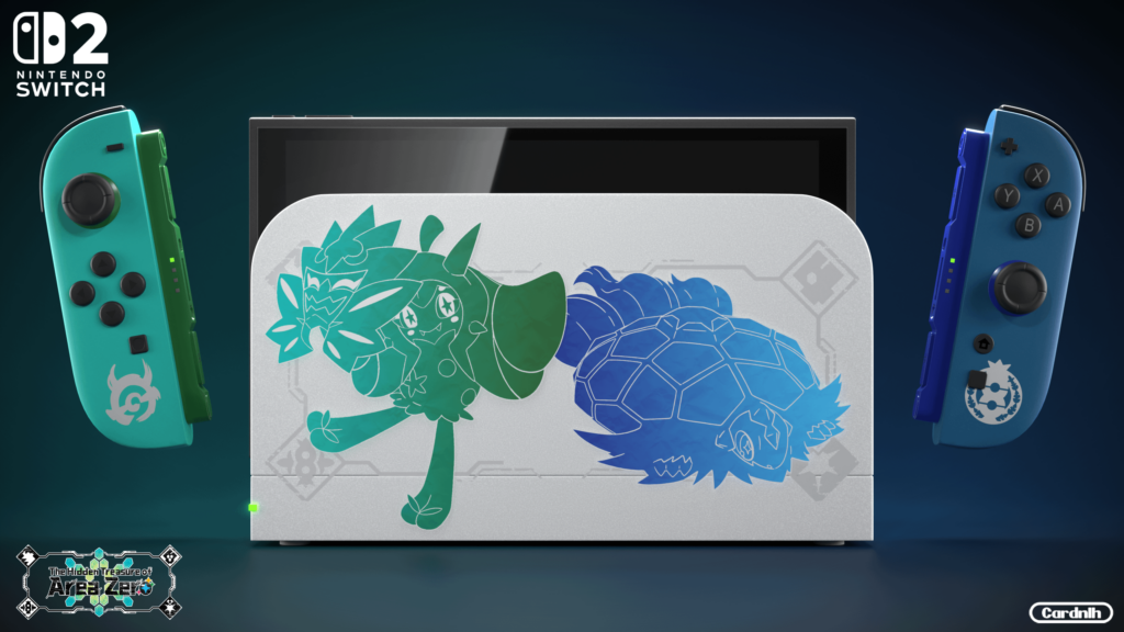 Hidden Treasure of Area Zero themed Nintendo Switch 2 Concept!