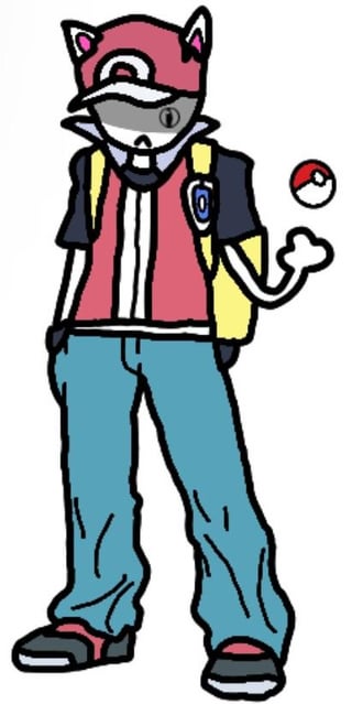 Red but he’s a cat or smth idk I was bored