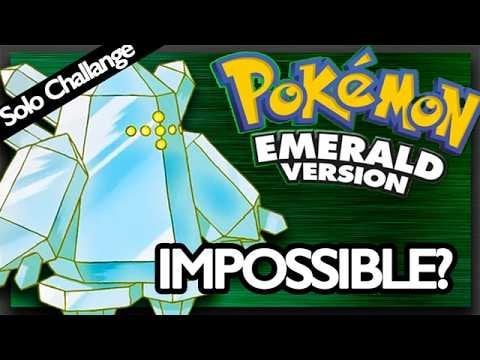 Can You beat Pokemon Emerald With Just Regice!?