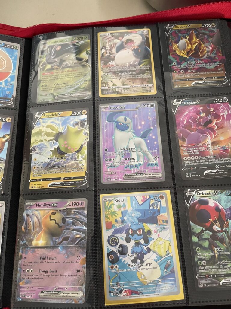 Got a new binder and switched some cards around