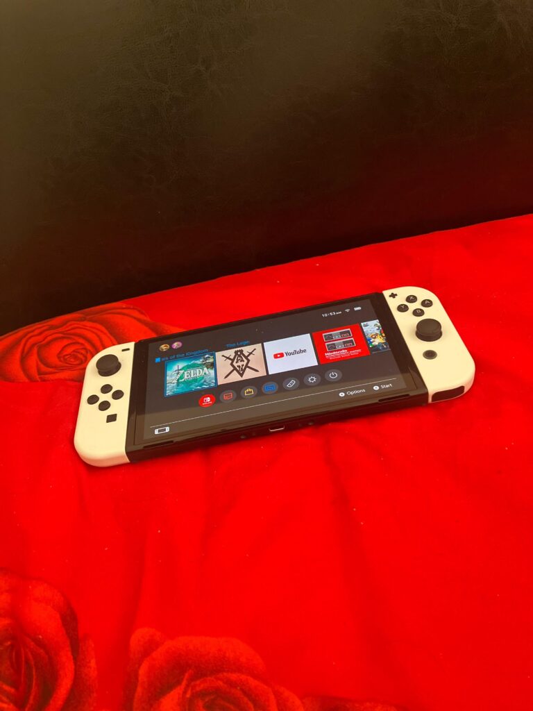 Got a switch from my fiancé comes with zelda totk and mario 3d world