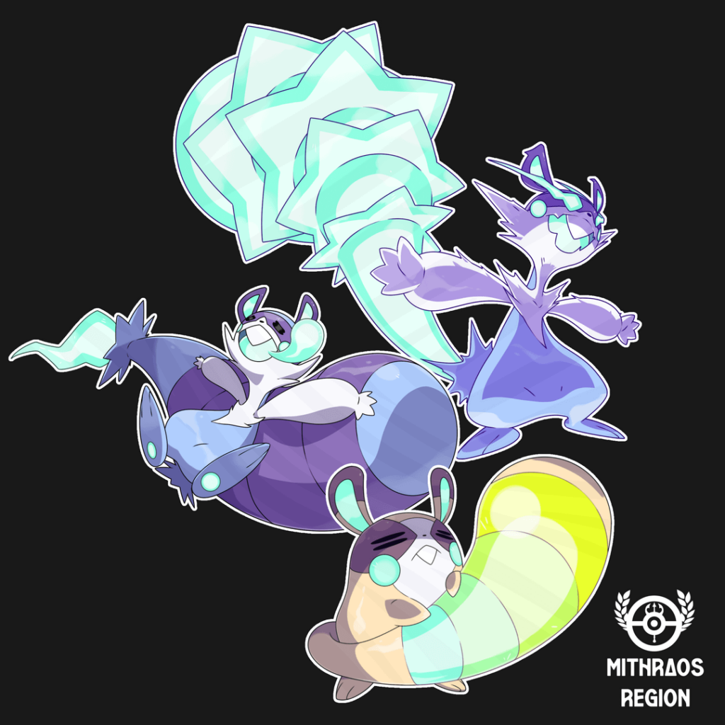 First stage: Look at my tail full of energy. Second stage: My tail exploded and I died. Temporary form: I am the lightning itself.