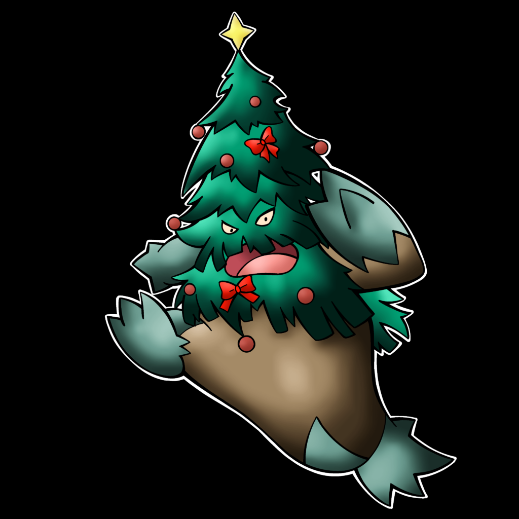 Abomasnow's Holiday variant. Couldn't think of a name yet (OC)