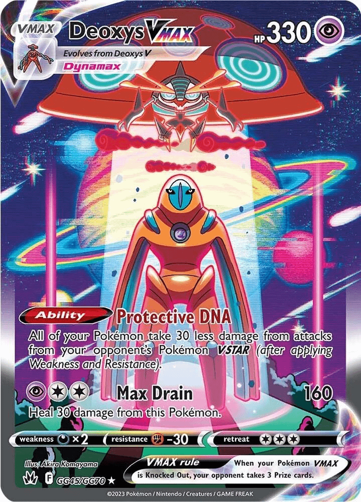 Absolutely love this Deoxys art from Crown Zenith!