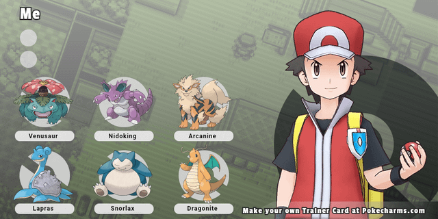 My teams from each region