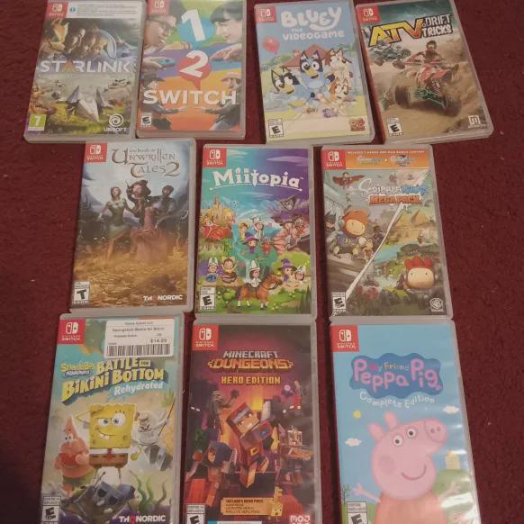 Figured I'd post my switch game collection since everyone else is. How am I doing so far?