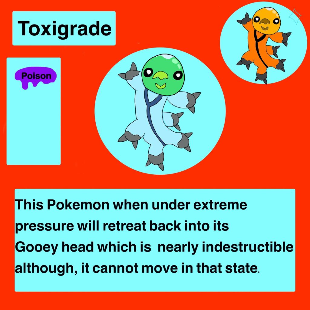 Pokemon based on tardigrades I did a while ago