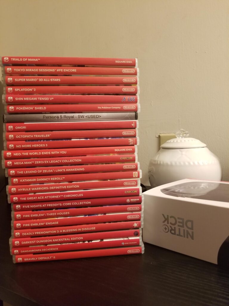 My collection of games that you can done pick up with your hands