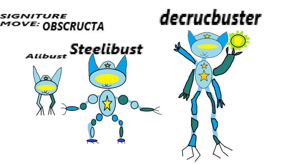 what if filibuster obscructa from battle cats was a pokemon!?