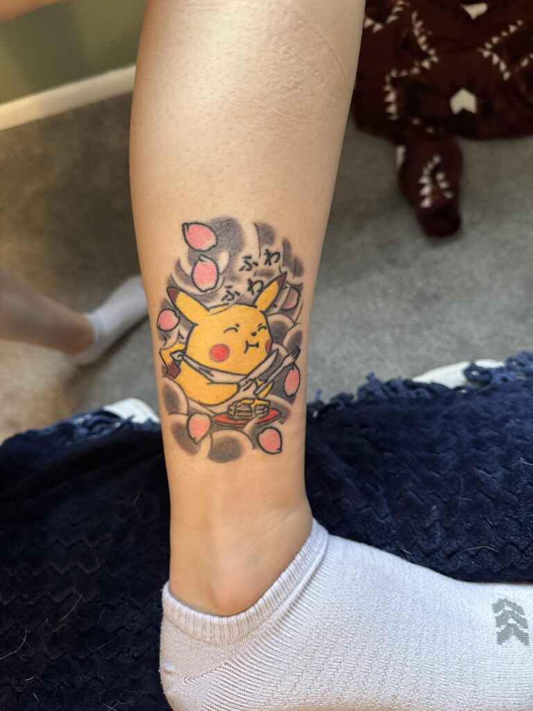 Can’t believe I never posted my Pikachu tattoo!