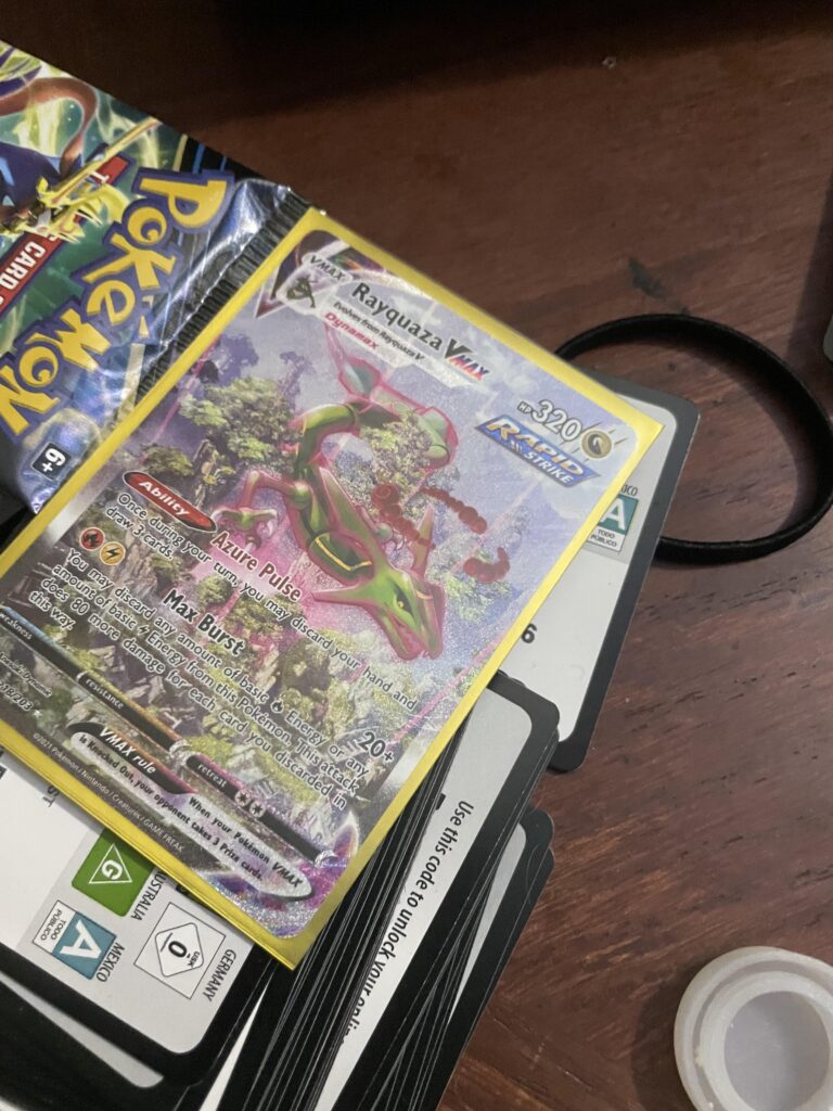 First pack luck 😁