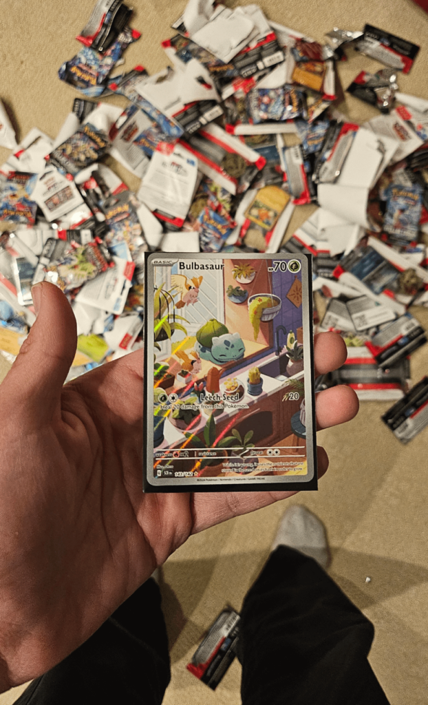 only took one pack