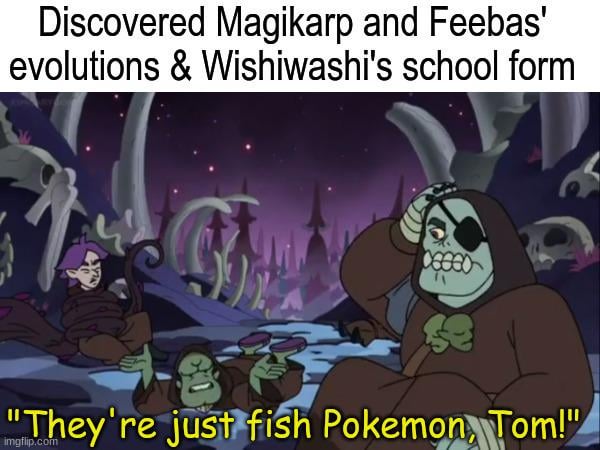 Don't judge fish Pokemon by their scales (OC)