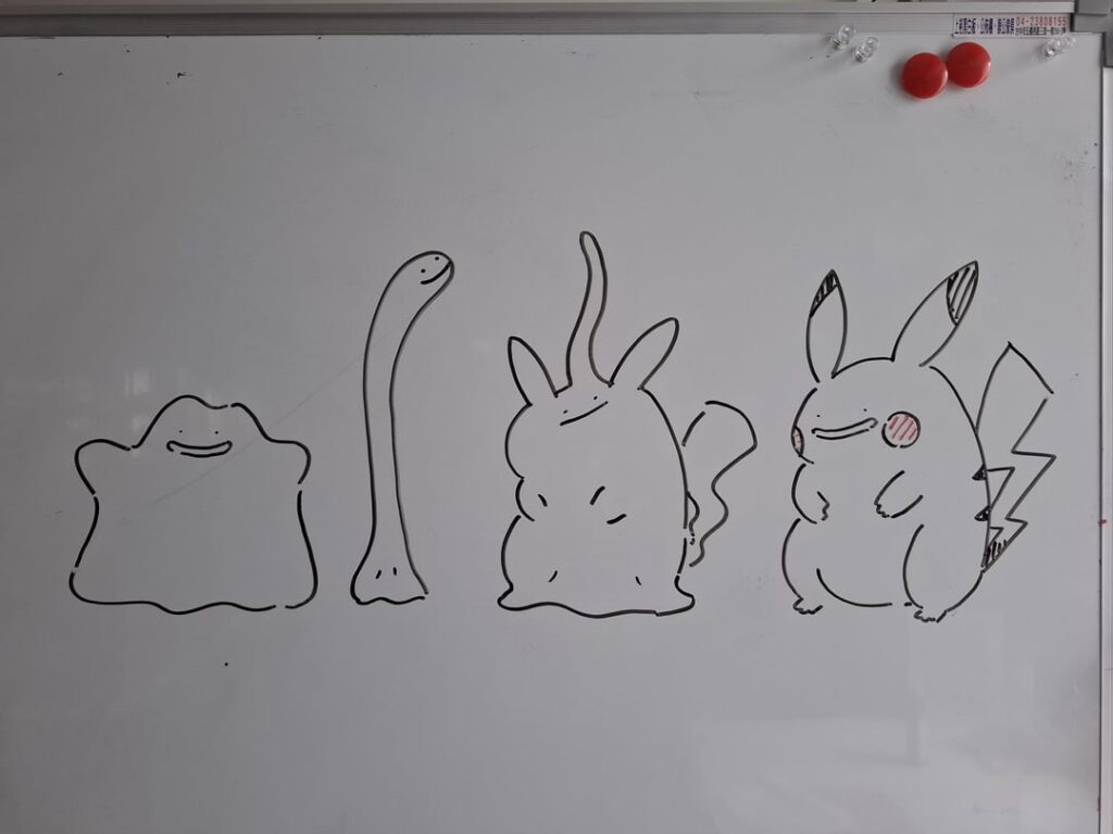 Whiteboard doodles