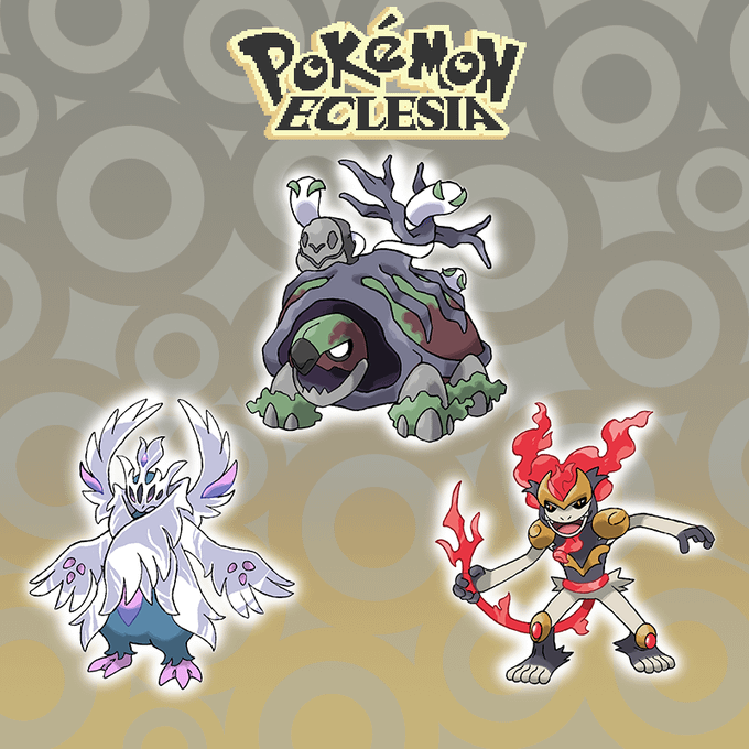 Rework of my starter's third evolution in Pokémon Eclesia! Artist: @EbaruON