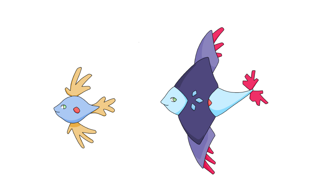 A duo of classic fish Mon I made but I still like them. Any thoughts ?