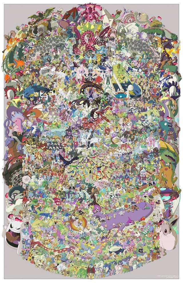 I Drew Every Pokemon Shiny