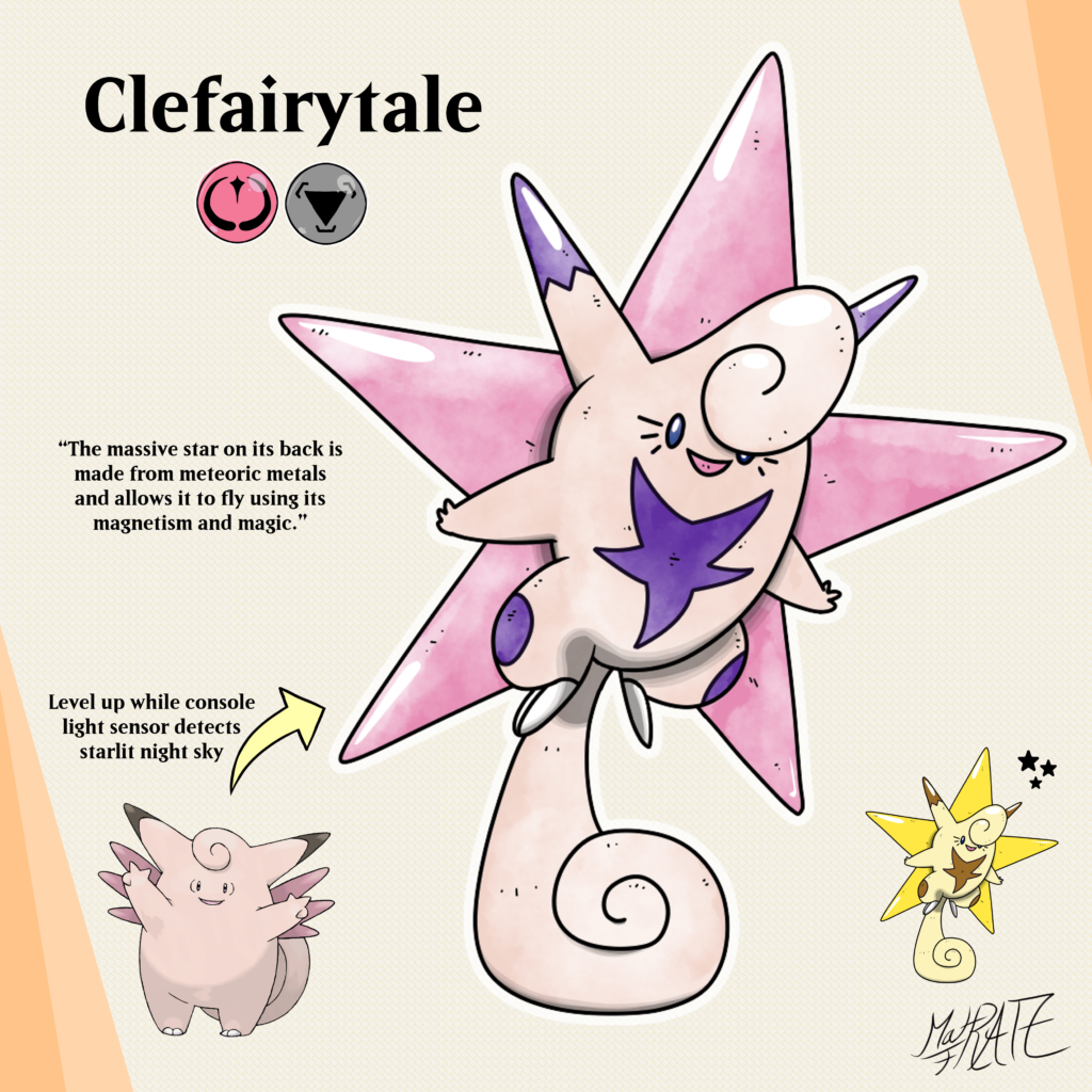 Clefairytale - Clefable Evolution