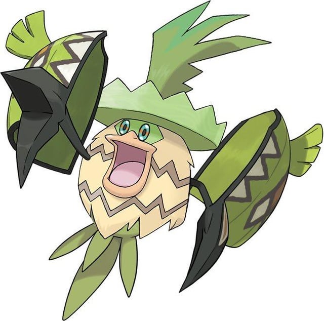 I commissioned a lot of art of a fusion I really like even though I forget where I found the original. Say hi to Tapu-Colo.