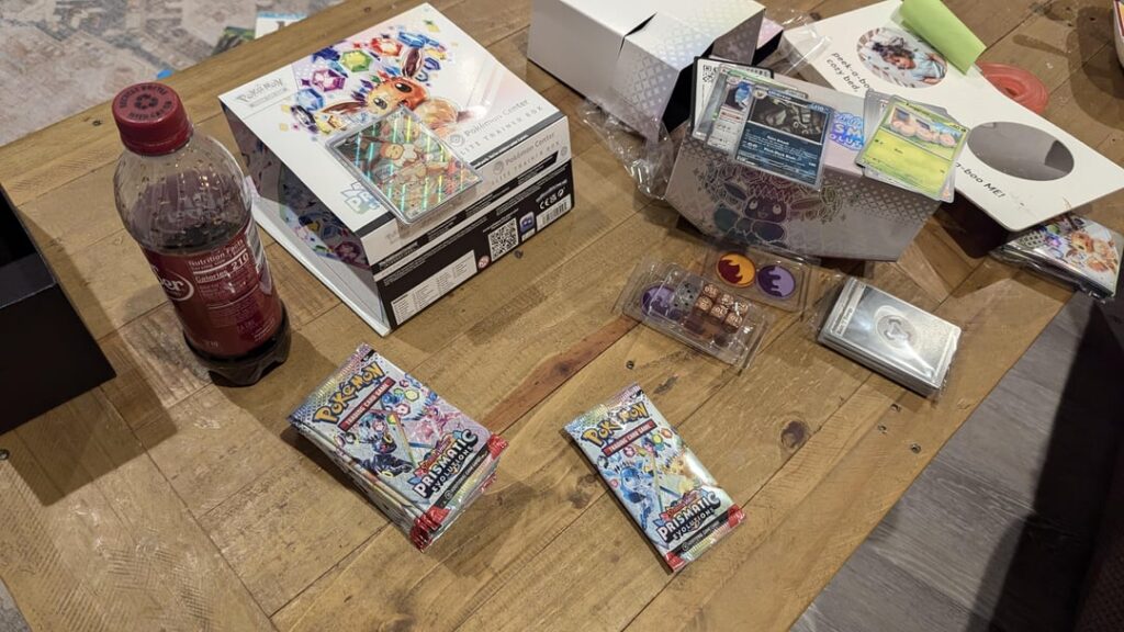 Got my Pokemon center ETBs today...