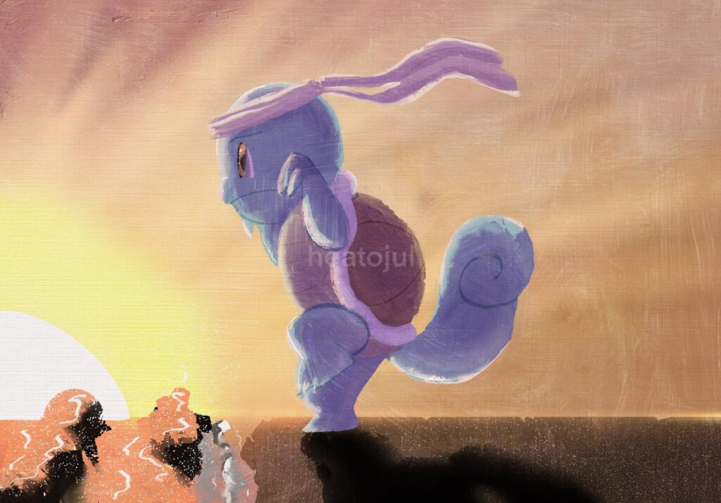 [OC] Crane Kick Squirtle