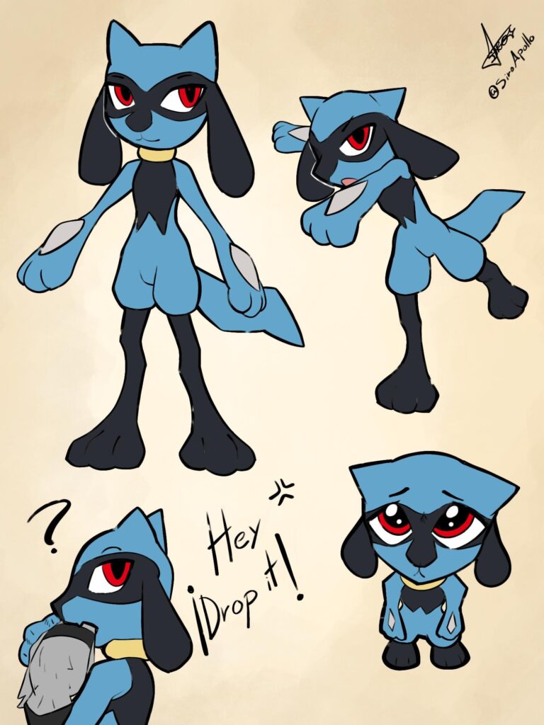 [OC] Practicing Riolu... Poor pidove lol
