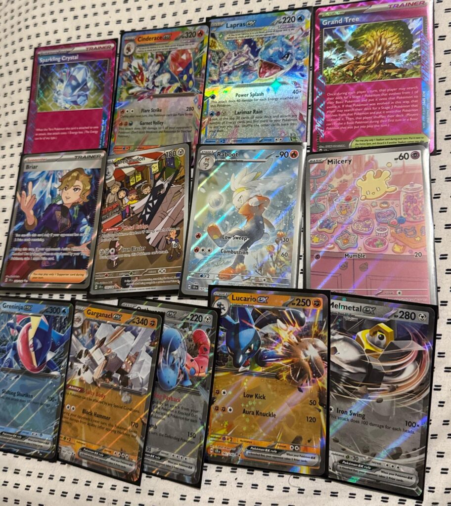 all from one booster box 🙂