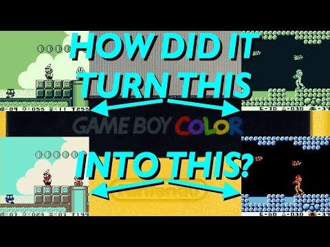 How the Game Boy Color gave original Game Boy games colour