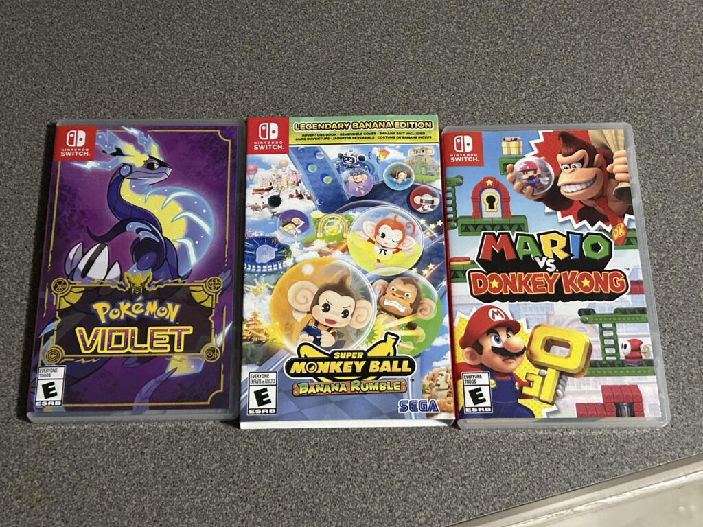 My christmas haul this year! Also got a digital code for Echoes of Wisdom!