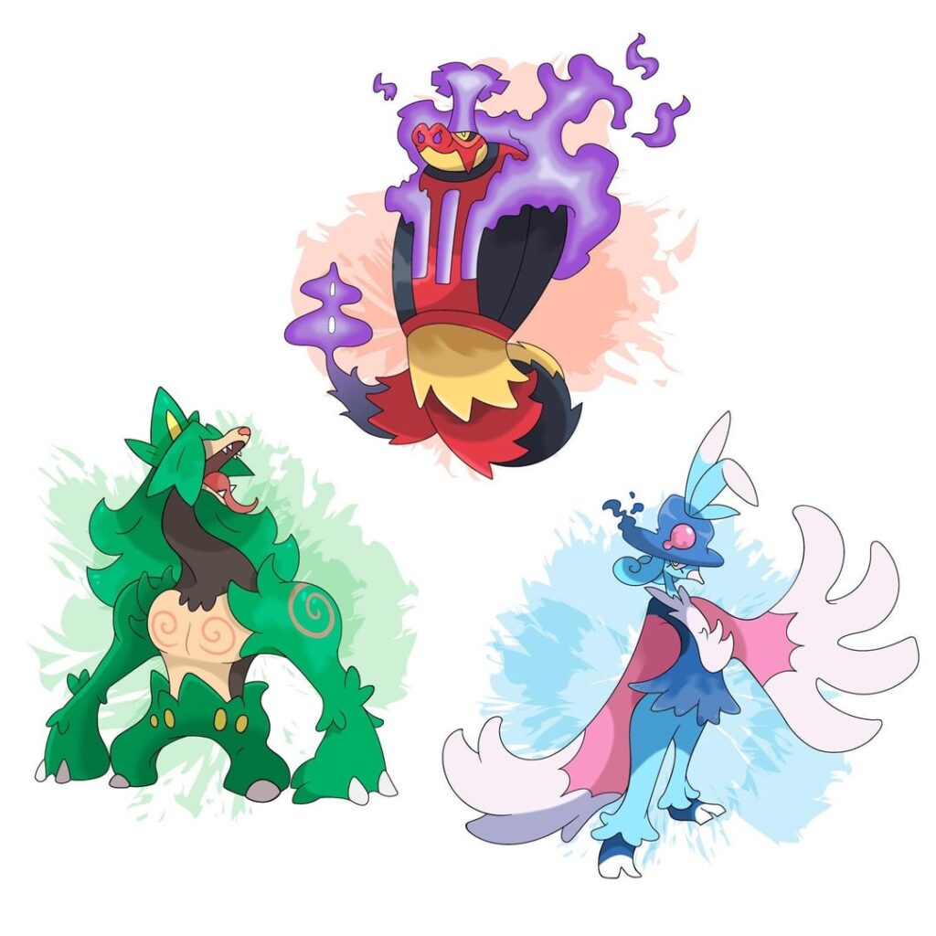 The final evolutions for my region are here