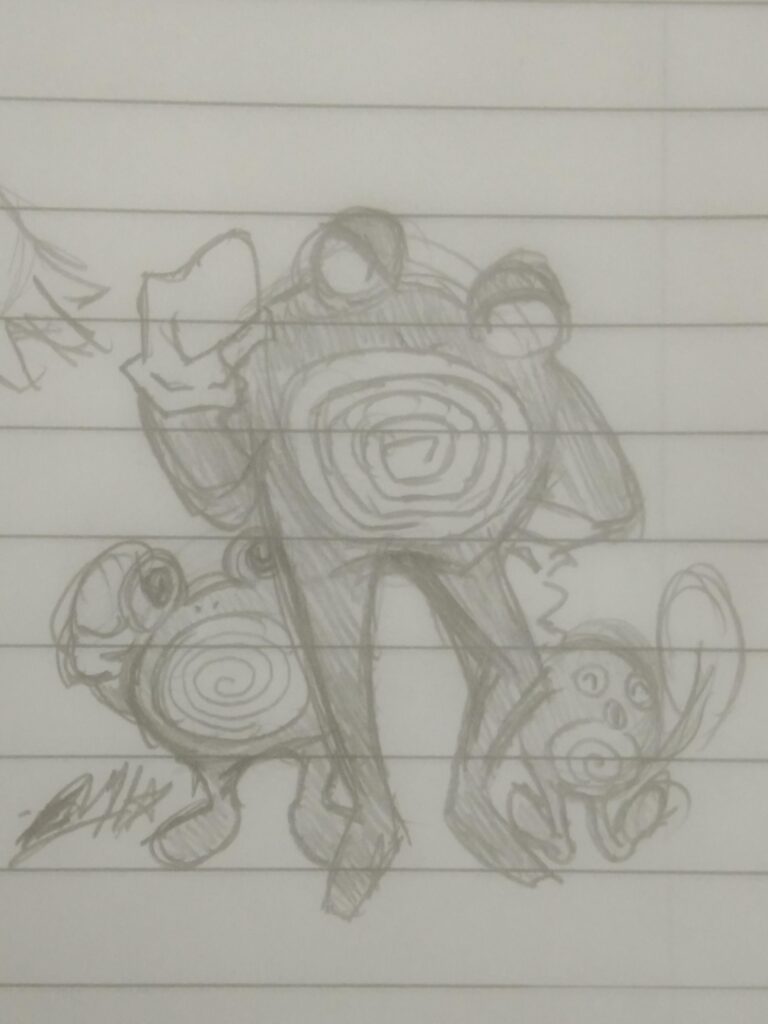 Poliwrath evolution line! (OC)