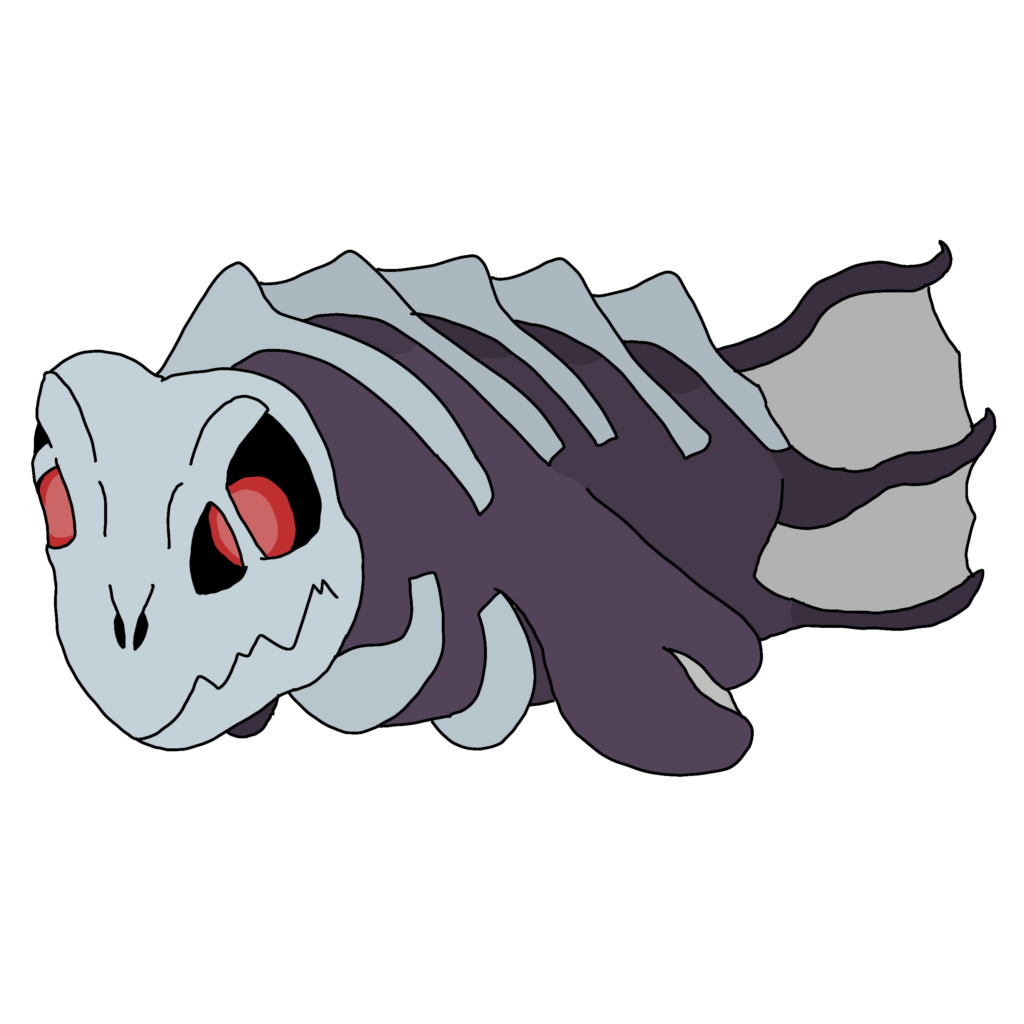 All things aside, this is probably my favourite Pokemon that I've ever made- Meet Baskoll, the Ice / Dark Glacial Ocean Pokemon!