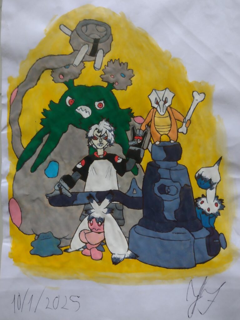 Fanart|PokemonXGachiakuta. Rudo's Team