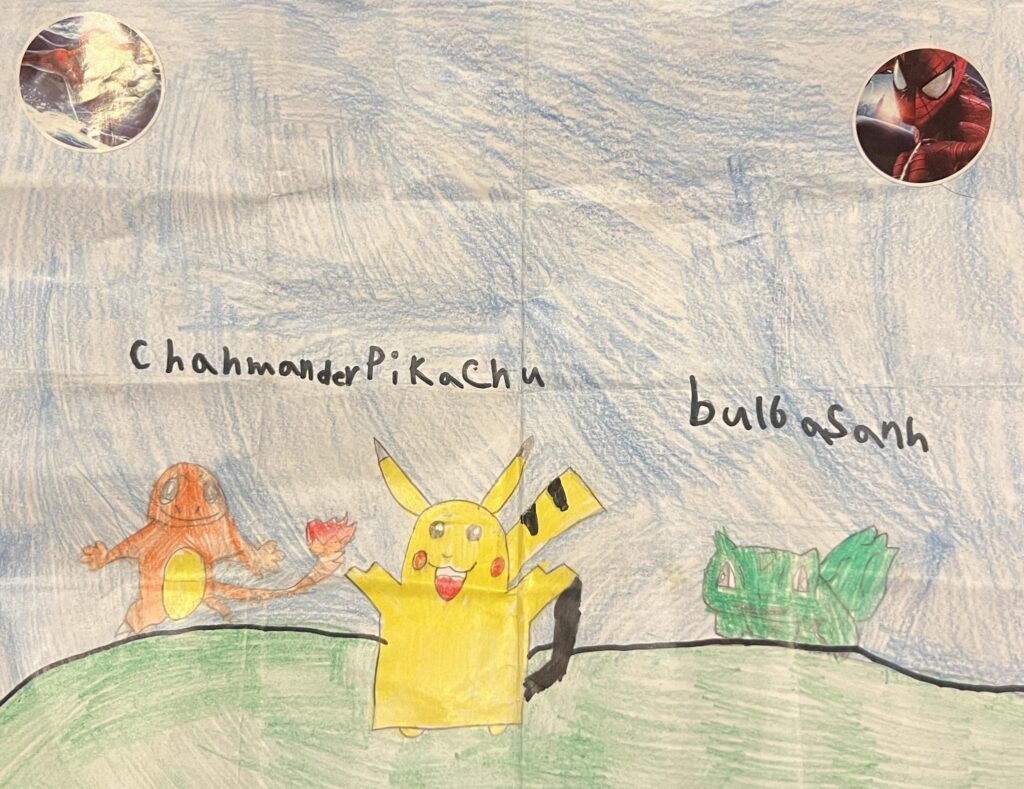 A 5-year-old’s art