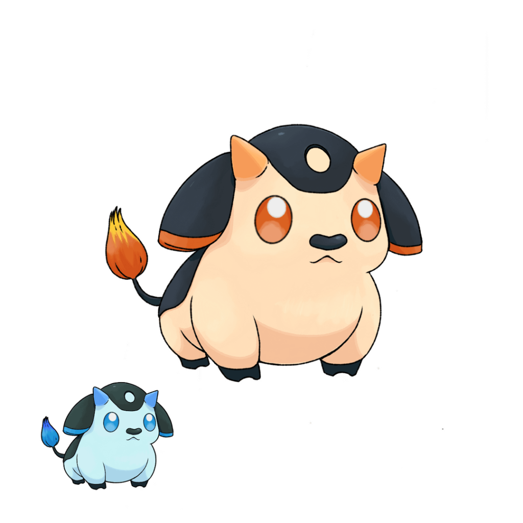 Here's my fire starter line based off of Carabaos or Water Buffalos