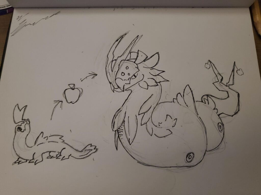 Need a name for this rorbidden fruit pokemon