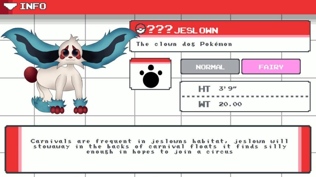 cut fakemon from my talzina reigon