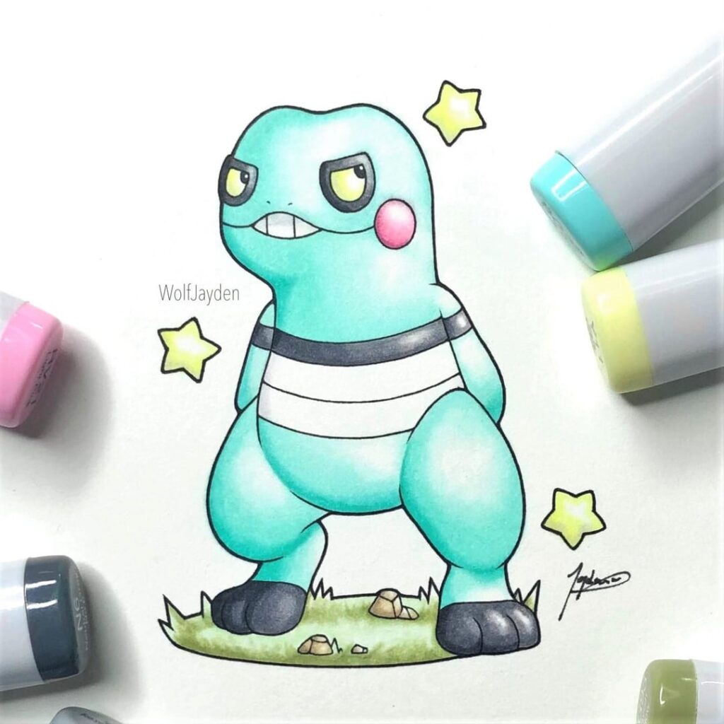 Croagunk & Toxicroak drawings! [OC]