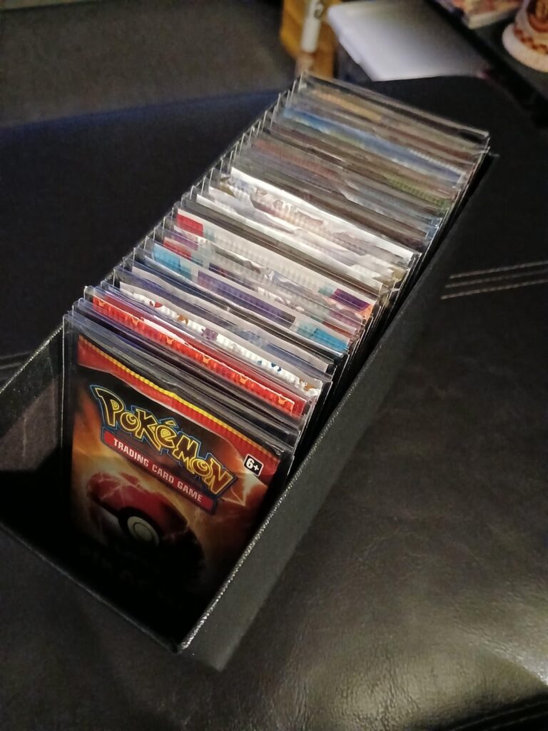 I stopped collecting individual cards, now I only collect packs